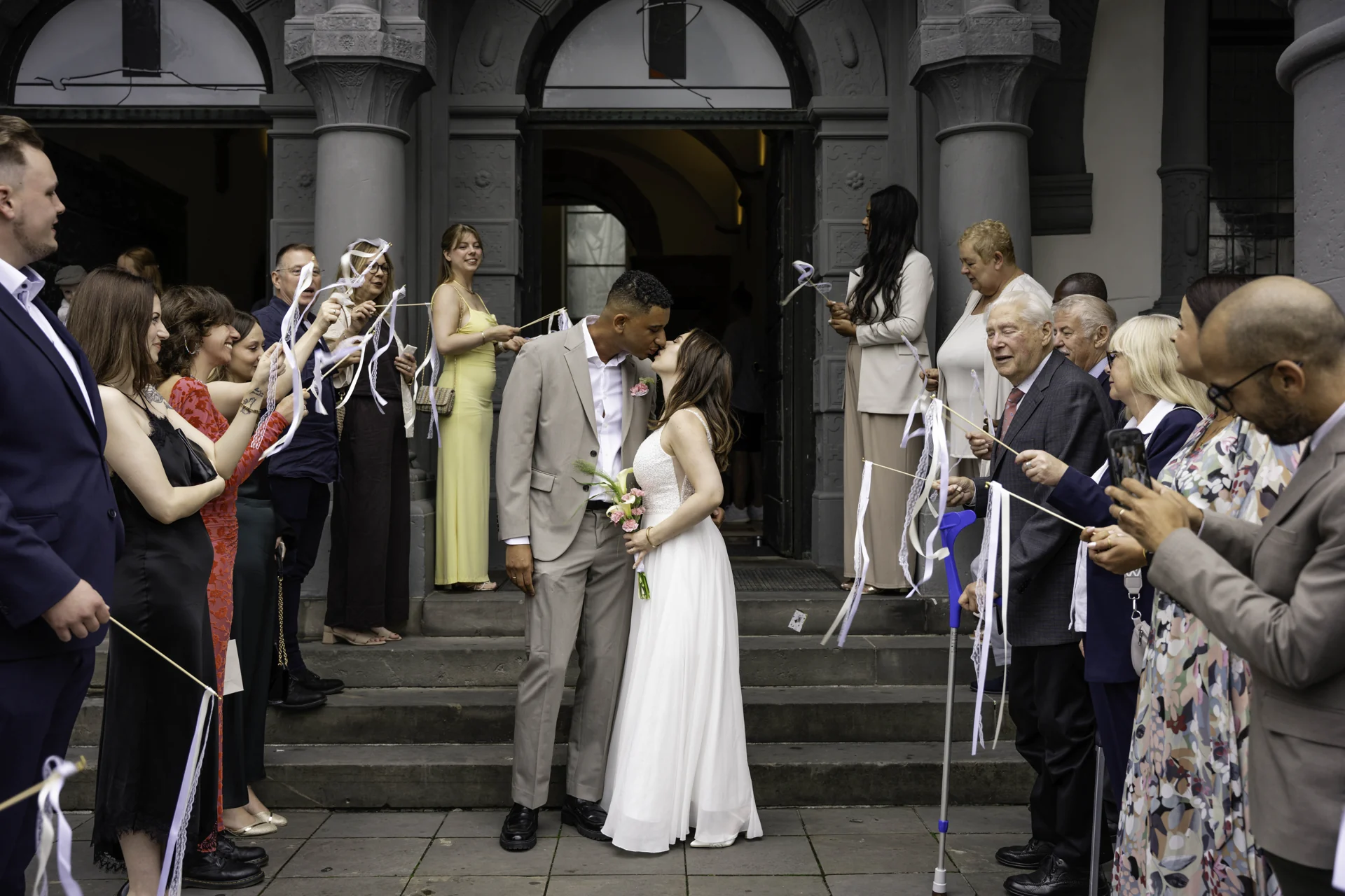 Hochzeitsmoment – fotografiert von Reza